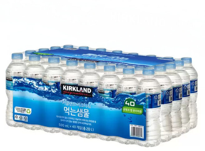 기타 커클랜드 시그니춰 먹는샘물 500mL, 75개
