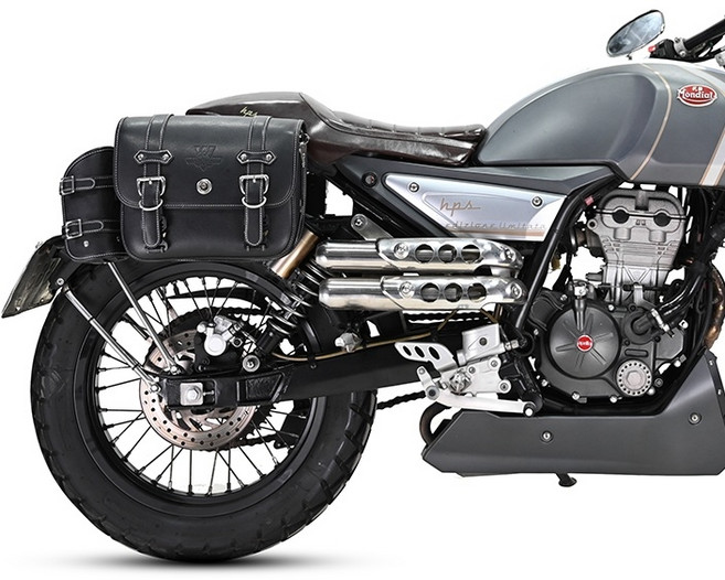 OD 몬디알 호환 힙스터125 튜닝 퀼릴리스 새들백 사이드백 가방 브라켓포함, 우측 싱글백 약 11리터