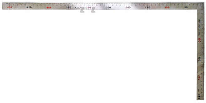 기역자 스텐 태극 /직각자/50cm자/ㄱ자/기윽자/기역, 1개, 30cm