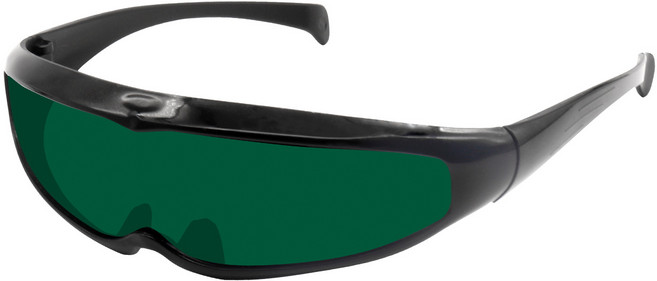 툴릭스 레이저보안경 IPL 제모기 레이저 눈 보호안경 용접 자외선 차단 고글, 7412, 1개