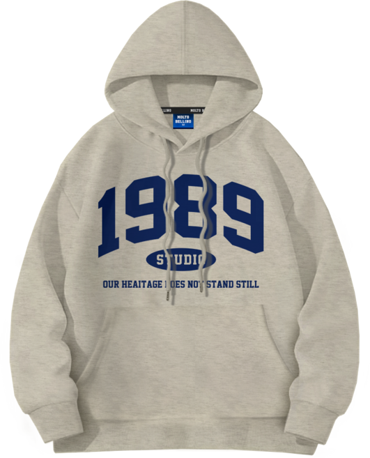 몰토벨리노 몰토벨리노 ST 기모 1989스튜디오 특양면 베이직 후드티