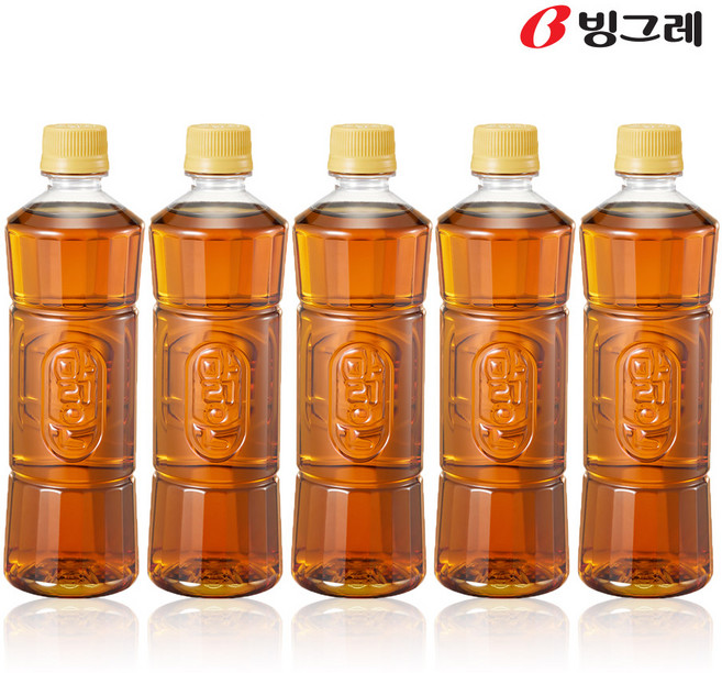 빙그레 맑은하늘 도라지차 무라벨, 500ml, 40개