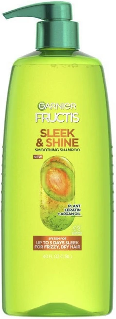 가르니에 Fructis Sleek & Shine Smoothing Shampoo, 1개, 1.18L - 쿠팡