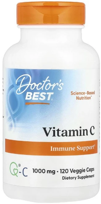 닥터스베스트 비타민C 1000mg Vitamin C 이뮨 서포트 캡슐 120정, 1개 - 쿠팡