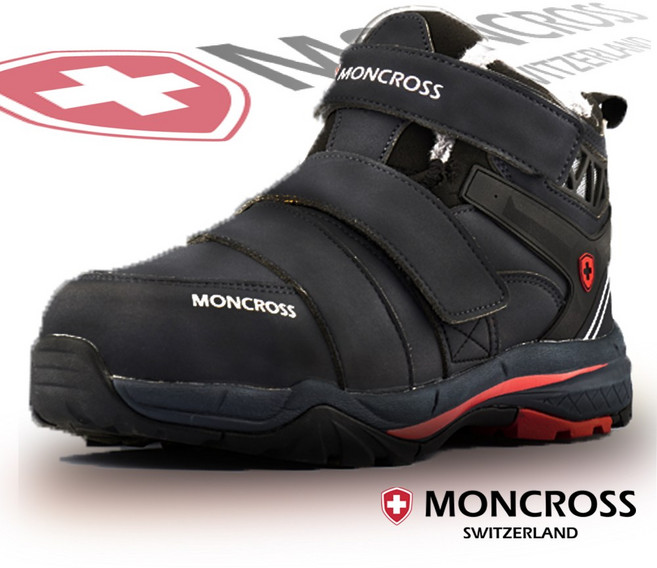 MONCROSS 찍찍이 방한안전화 WORKS-67W