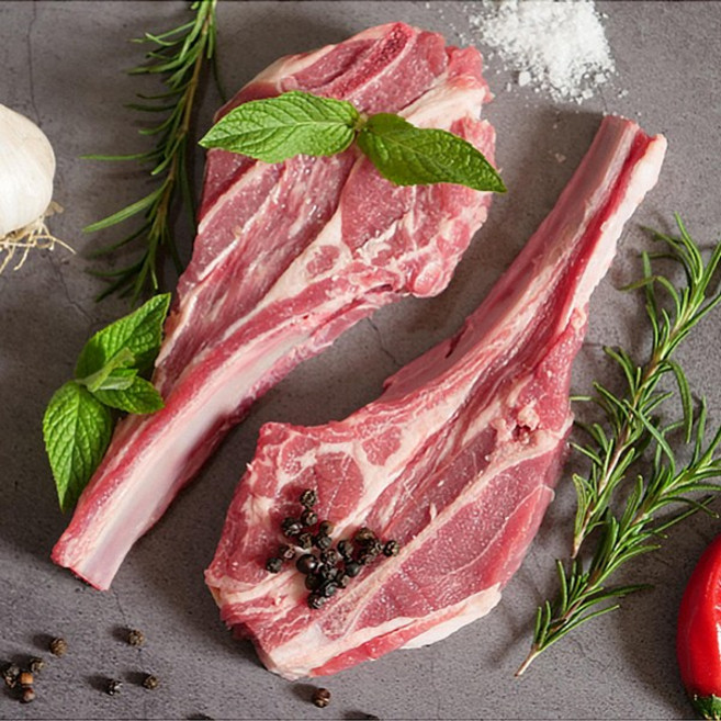 저온숙성한 어린양 양갈비 숄더랙 1kg, 1개