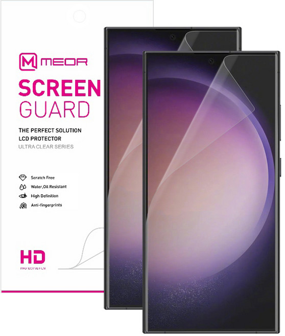 메오르 ARO코팅 강화 휴대폰 액정보호필름 2p 세트, 1세트