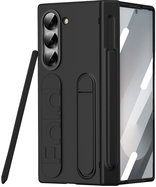 더조은셀러 빌트인 플러스 올인원 힌지보호 그립밴딩 펜수납 스탠드 케이스