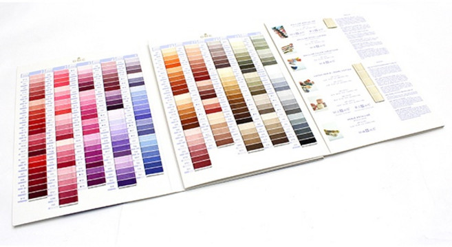 DMC 法國進口原裝色卡