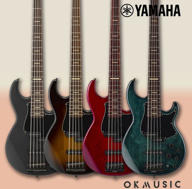 야마하 베이스기타 5현 BB735A BB735, IB(Indigo Blue), 1개