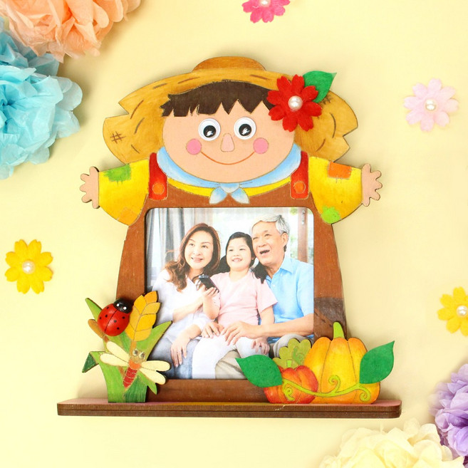 가을 허수아비 액자 5set, 단품, 단품