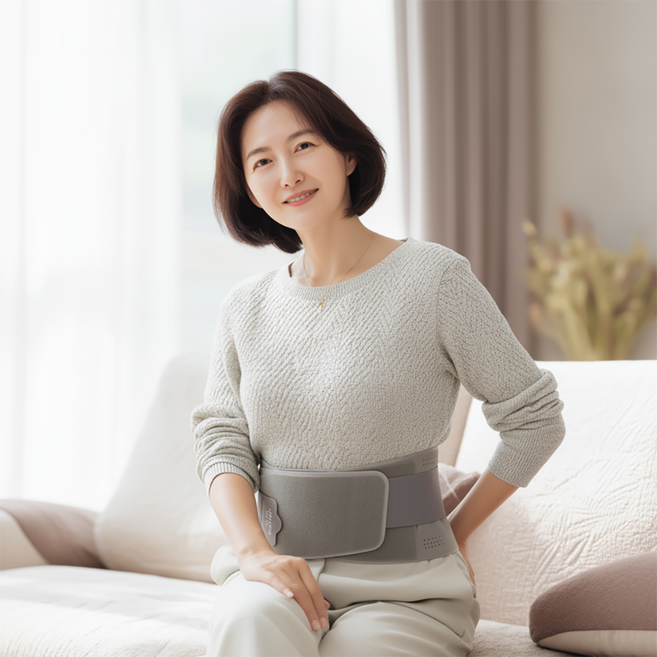 웰니크 허리찜질기 온열 근적외선 복부 원적외선 적열기