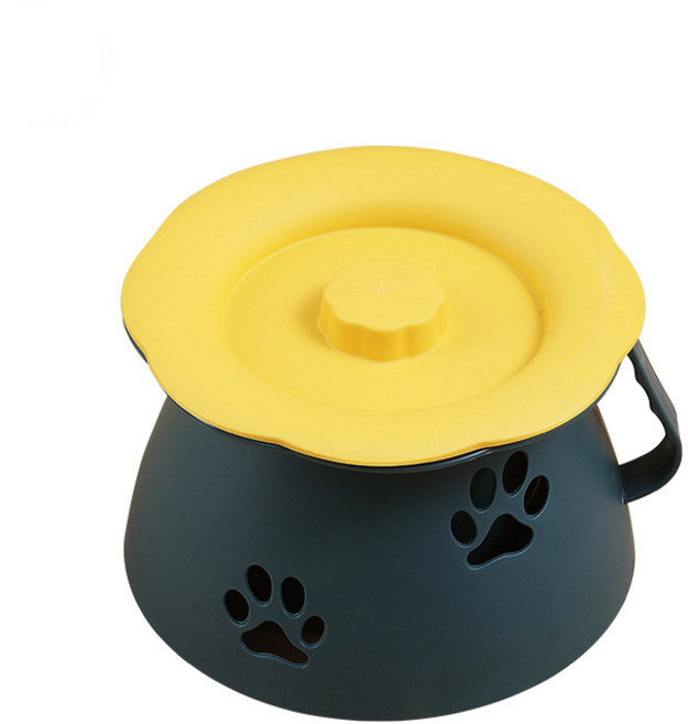 다목적 휴대용 요강 가벼운 노인 환자 캠핑 이동식 휴대용 요강 변기, 1개, 옐로블랙