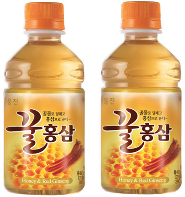 웅진 꿀홍삼 280mlx24펫, 280ml