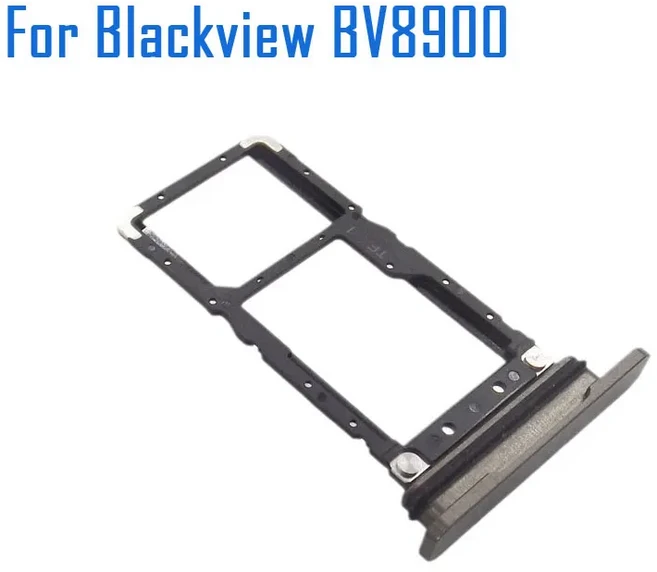 블랙뷰 스마트폰용 거치대 트레이 슬롯 어댑터 액세서리 오리지널 BV8900 SIM TF 카드, 01 grey, 1개