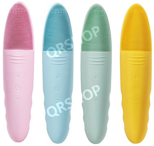 전동 세안기 전동 모공 클렌저 피지 제거기 얼굴마사지기, 핑크