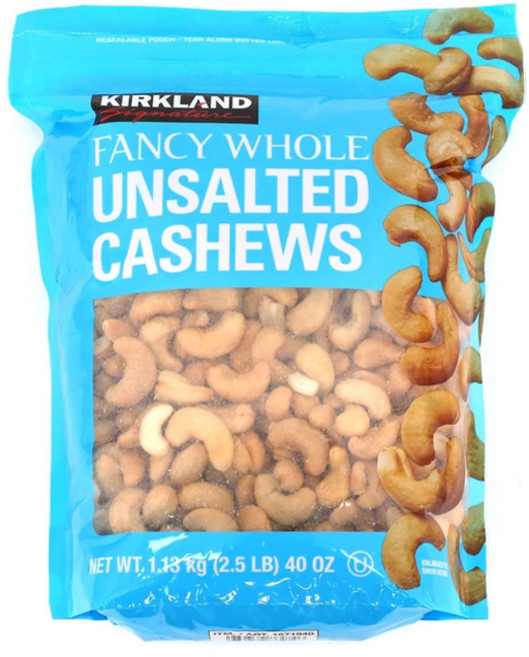 커클랜드 무염 캐슈너트, 1.13kg, 1개