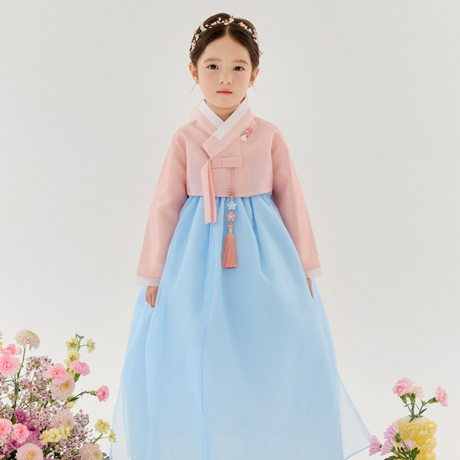 소윤 여아 한복 (백일/1-15호) 퓨전 드레스 파스텔 색감 고급 자매 키즈 돌 아기 아동 딸 유아 명절 추석 설날 초등학생 새해 설빔 저고리