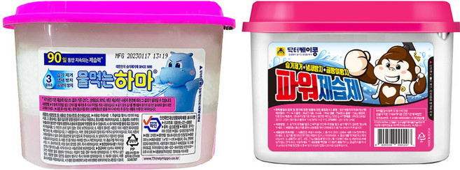 물먹는하마 + 닥터케이콩 제습제 혼합구성 습기제거, 1개, 550g