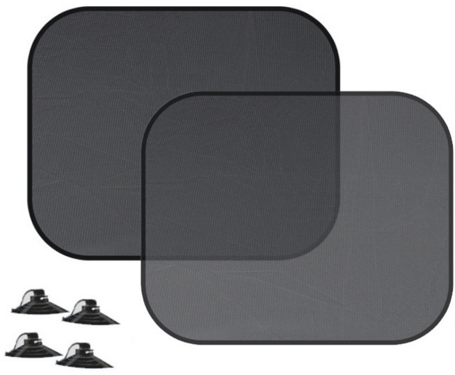 이노브홈 차량용 햇빛 가리개 운전석 조수석 빛가림 선쉐이드, 1세트, 블랙