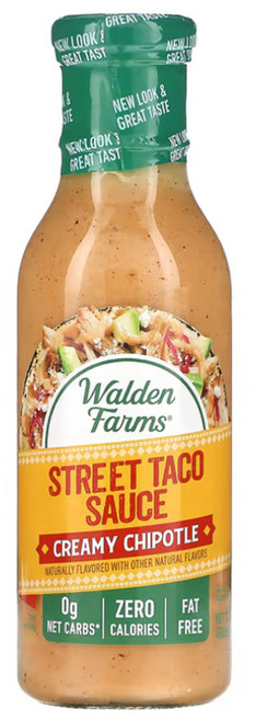 월든팜스 무설탕 스트릿 타코 소스 크리미 치폴레 제로칼로리 355ml, 1개