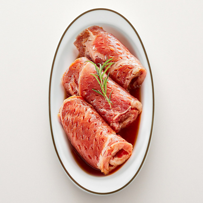 [전통식품] 꿀맛나는세상 꿀맛칼집 400g 간장 돼지 불고기 두루치기 맥적구이, 1개