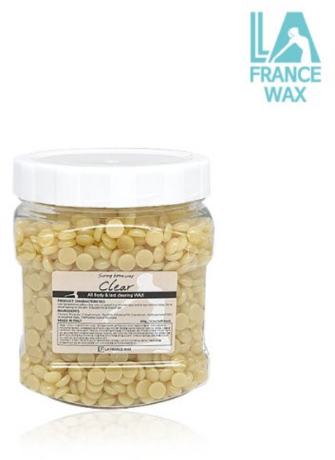 LA FRANCE WAX 클리어 비즈왁스300g 라프랑스 셀프왁싱 빠른시술 저자극 왁싱용품, 300g, 1개