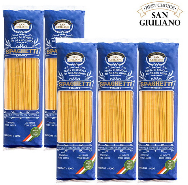 [산줄리아노 폰테] 스파게티 500g x 5, 5개