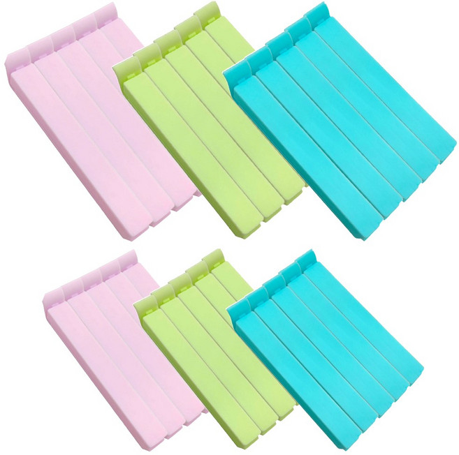 제이팩 밀폐클립 봉지집게 특대형15p 대형15p, 30개, 혼합