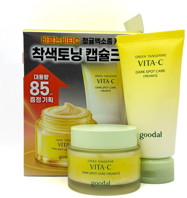 구달 청귤 비타C 잡티케어 크림 리필에디션 기획 75ml 75ml리필, 150ml, 1개