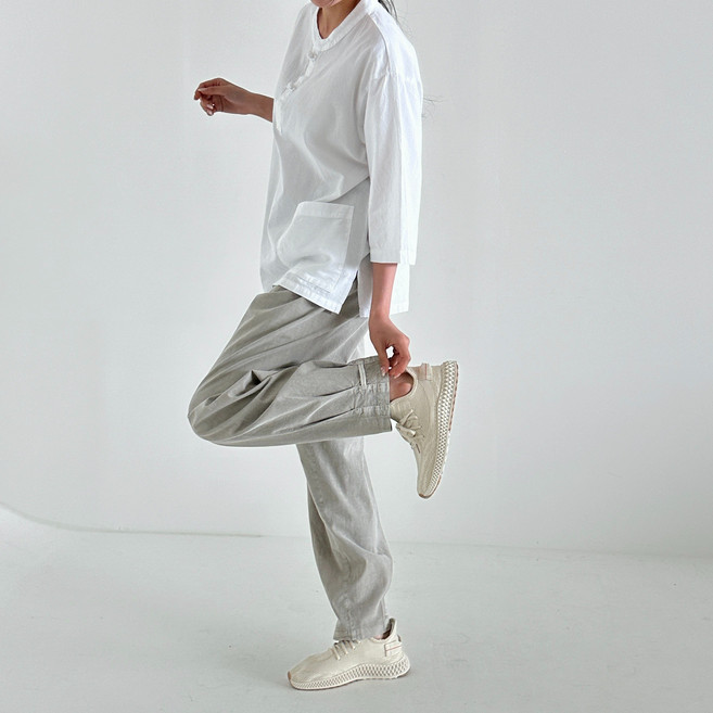 생활한복 개량한복 40수 남녀공용 여름 티바지세트 낱장구매가능 절복 법복 국산원단 자체제작