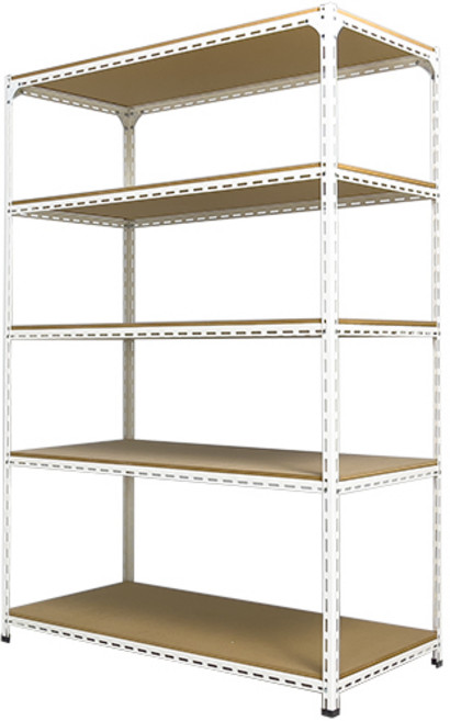 부원진열장 조립식 볼트식 철 앵글 420 620 철제 베란다 다용도실 인테리어 mdf 5단 선반, 1800, 1200, 600, 1개