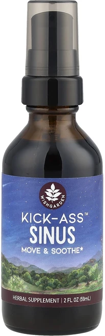 몸관리하세요 겨울입니다 WishGarden Herbs Kick-ass™ Sinus 59ml(2fl oz) 특별관리진행, WishGardenHerbsKickassSinus59m, 1개, 59ml - 쿠팡
