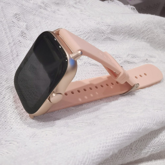 Amazfit GTS 2e 남성용 스마트워치 GPS 90 스포츠 모드 글로벌 버전 24일 배터리 수명 95new Android Ios 용 상자 없음, [00] GTS 2e 95new, [00] GTS 2E Gold  95New, 1개