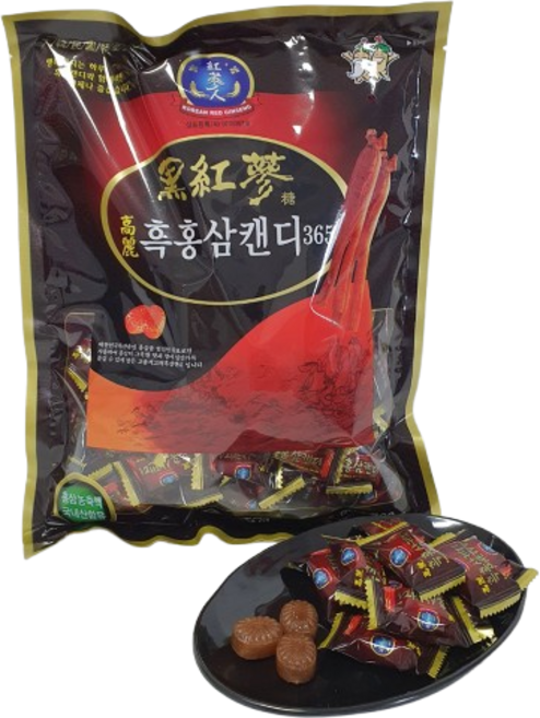 홍삼간식 흑홍삼캔디 800g, 1개
