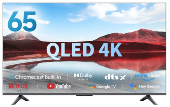 샤오미 4K QLED 스마트 디스플레이 A Pro TV, 방문설치, 벽걸이형, L65MA_STWn, 165cm(65인치)