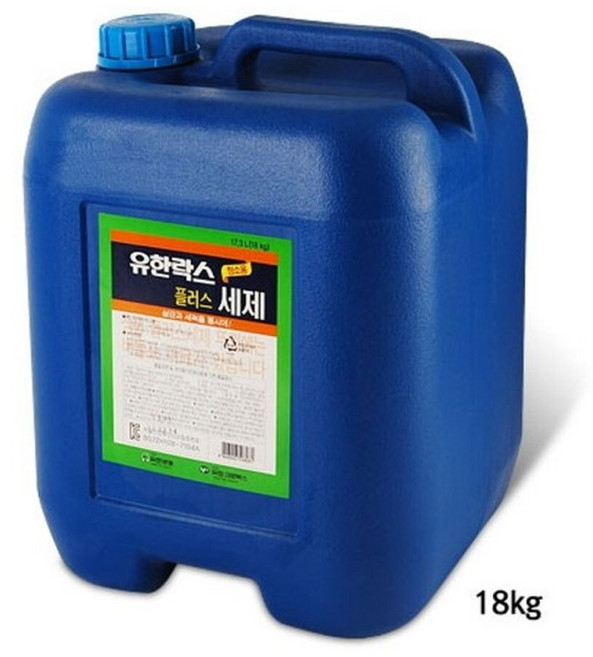 유한락스 플러스 세제 18kg /화장실 세정제 변기, 1개
