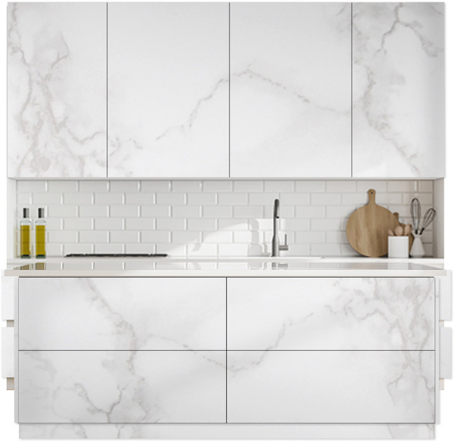 퀸하우징 인테리어필름 싱크대 가구 책상 리폼 시트지, 23. HMQ201 무광 마블 그레이