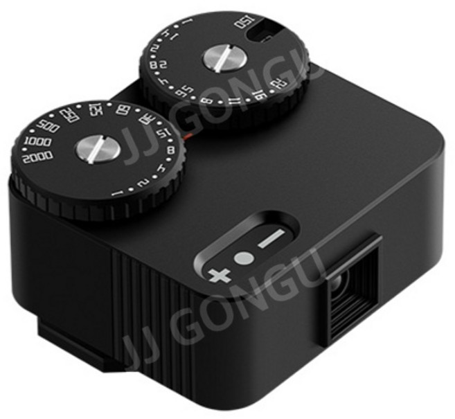 필름카메라에 적합한 광학 측광계 2세대 노출 티티아티산 조도계 Leica M3 M6 M4P 필름카메라에 적합, 블랙 2세대 CR1632 배터리, 1개