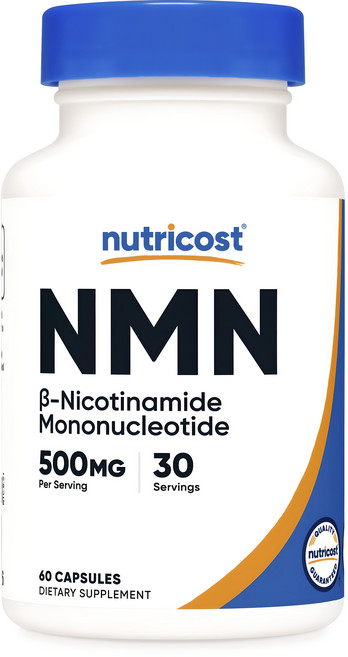 뉴트리코스트 NMN 500mg 캡슐, 60개입, 1개, 60정