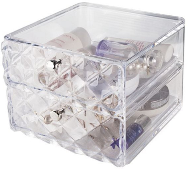 메이크업 서랍 - DAMR02 레이디와이 미니 다용도 화장품 정리함 정리대 아크릴 브러쉬 립스틱 뚜껑있는+그릿커머스Shop, 빠른배송