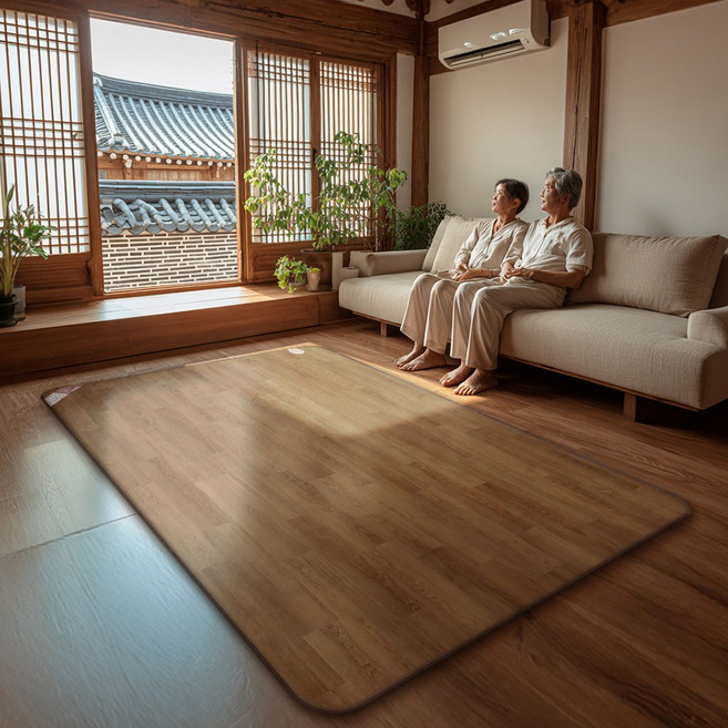 일월 LX원단 더마루 골드에디션 전기 카페트 매트 특대형 260x200, 단품