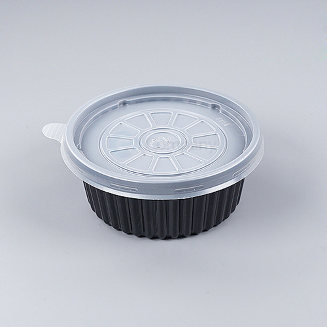 씨앤몰 BFP 105파이 국물용기 소스컵 PP 소(흑색) (합포장), 1개, 1000세트