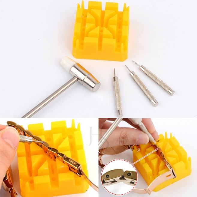 HARRY 망치형 메탈 시계줄 사이즈 조절기 시계줄핀