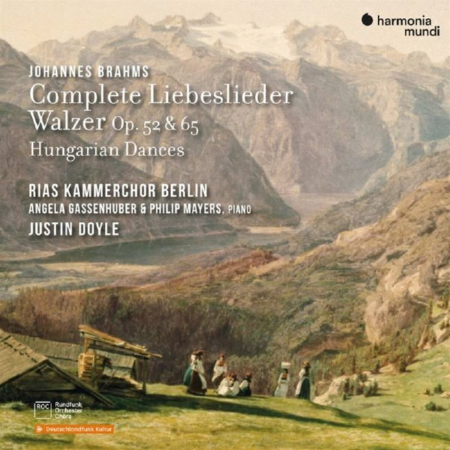 [CD] RIAS Kammerchor 브람스: 왈츠에 붙인 사랑의 노래 새로운 사랑 노래 헝가리 무곡 (Brahms: Complete Liebeslied...