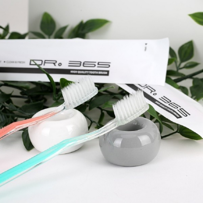 일회용칫솔 사우나 병원 고급미세모원터치(그린), 1개, 500개입