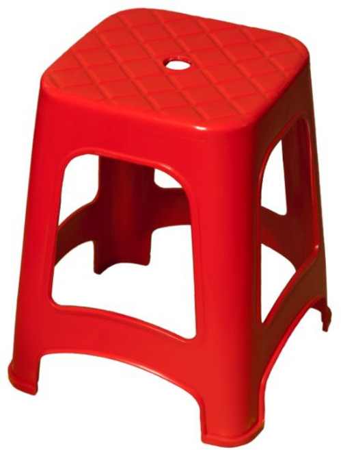 국산 신형 사각 의자 빨강 간이 보조 플라스틱 야외 행사, 1개, 상세페이지 참조