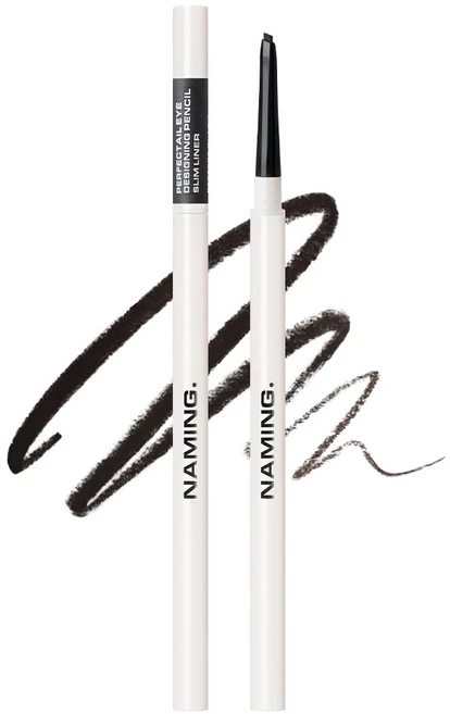 네이밍 퍼펙테일 아이 디자이닝 펜슬 슬림라이너, 1개, 퍼펙트블랙 - 쿠팡