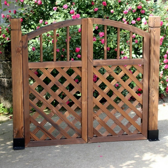 휀스 펜스 대문 울타리 야외 나무 대문 전원주택 원목, 주문제작사이즈(상담및주문)