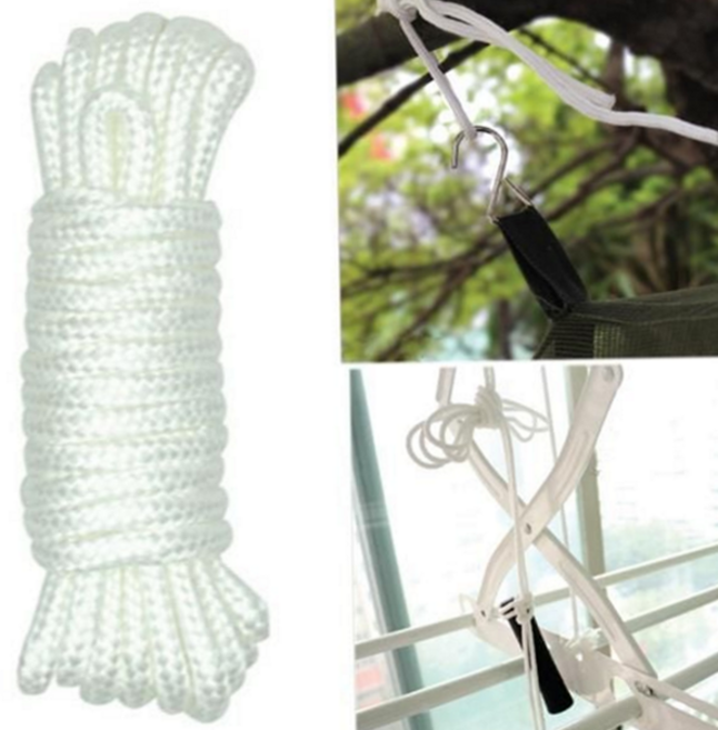 빨래 건조대줄 강한 보수 실내건조대줄 교체용 끈 야외 로프 폴리프로필렌 베란다 캠핑용 튼튼한 다용도